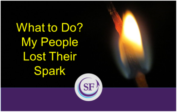 What to Do? My People Lost Their Spark