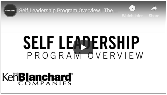 Self Leadership Program Overview