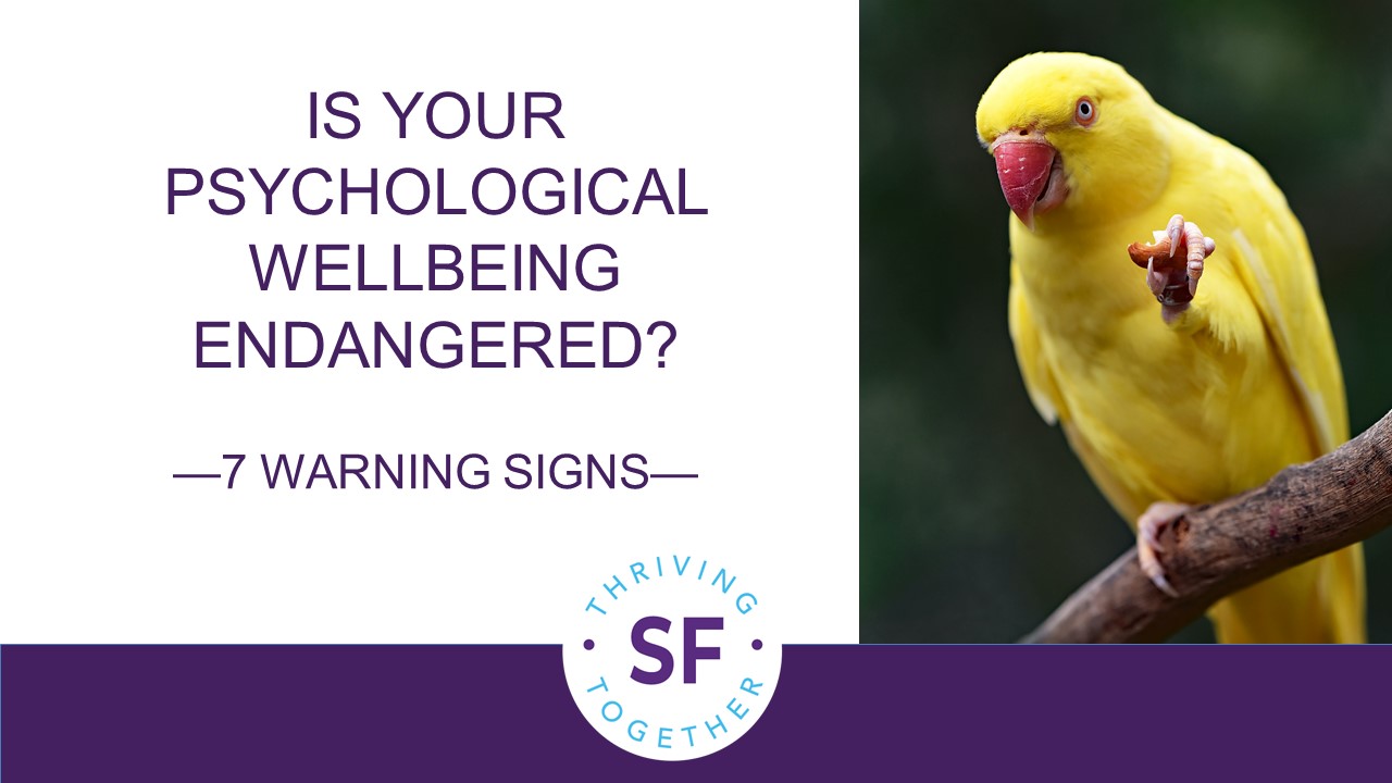 Are You Listening to the Canary Trying to Warn You?